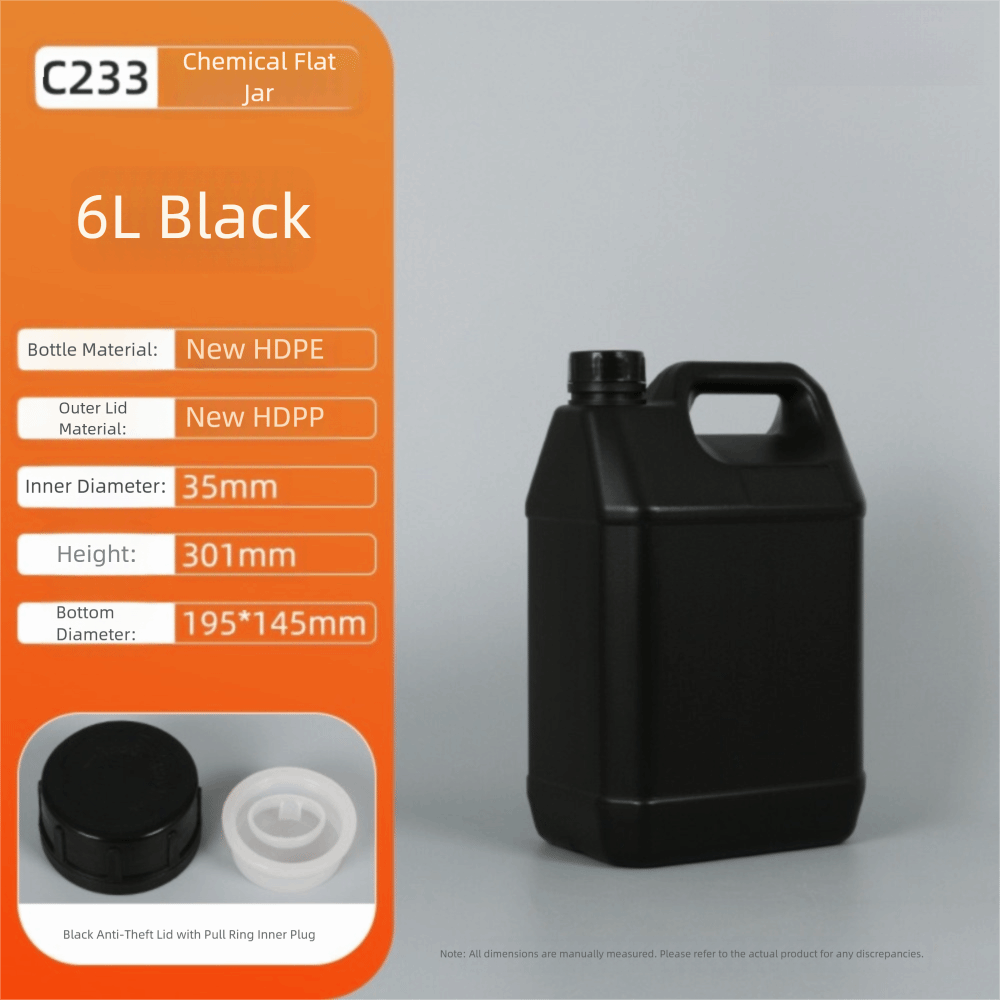 Food Storage Large Plastic Containers - 1/2/3/4/5/6/10L プラスチック製密閉ボトル 蓋付き 食品グレードHDPEバケツ 密封 大容量保存容器
