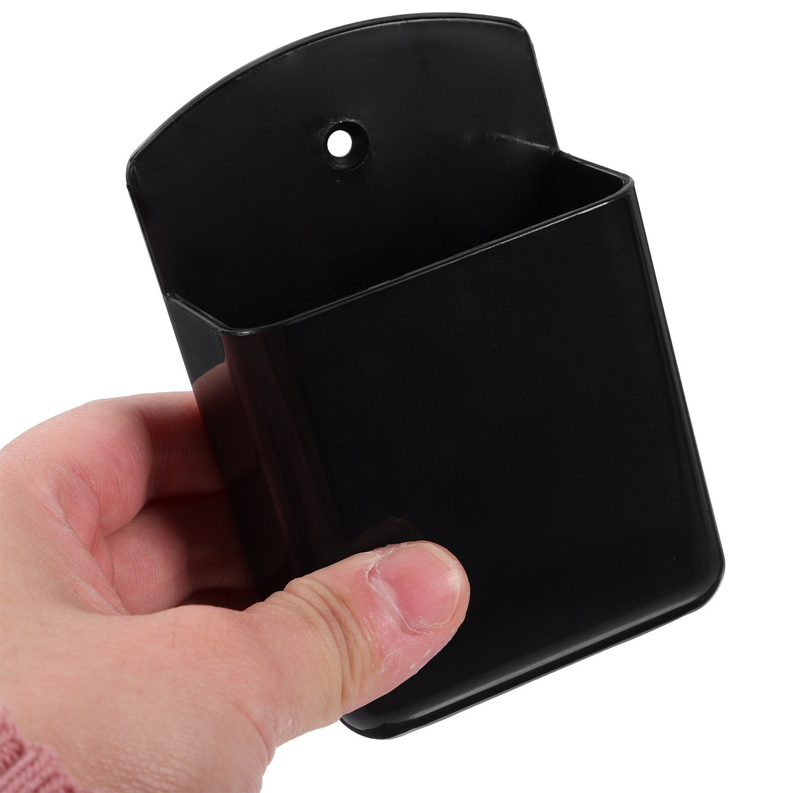 Food Storage Organizer - 2個セット 壁掛けリモコンホルダー 壁収納オーガナイザーボックス リモコンや小物用 寝室 リビングルーム