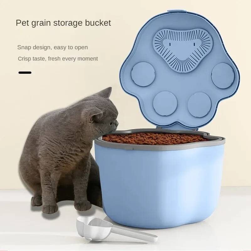 気密ペット用穀物保存バケツ、防湿大型犬猫用フード保存容器（蓋 - Food Storage Large Plastic Containers のレビューと価格