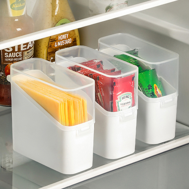 チーズキーパーケース気密食品保存容器蓋付き大容量スライスチー - Food Storage Large Plastic Containers のレビューと価格