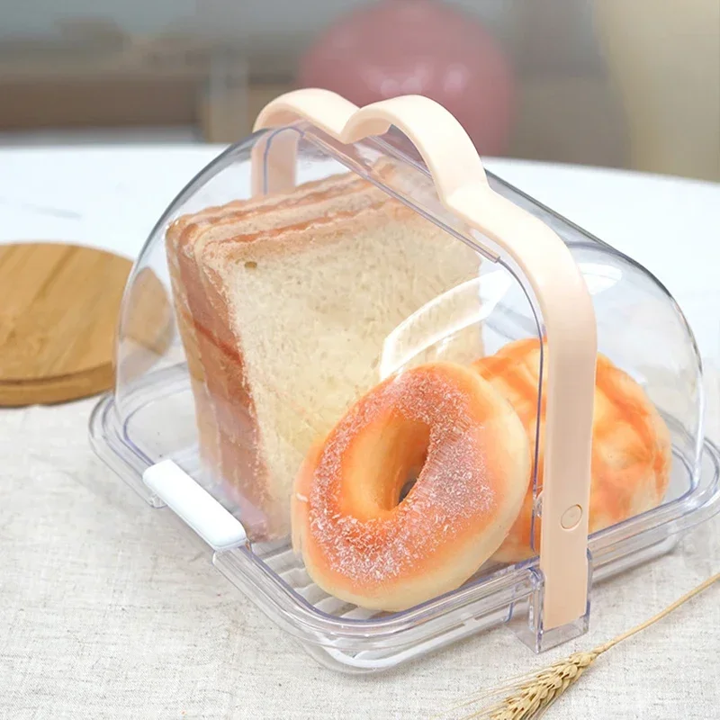 多目的透明収納ボックス、ケーキパンペストリーキャリア、防塵フ - Food Storage Acrylic Containers のレビューと価格