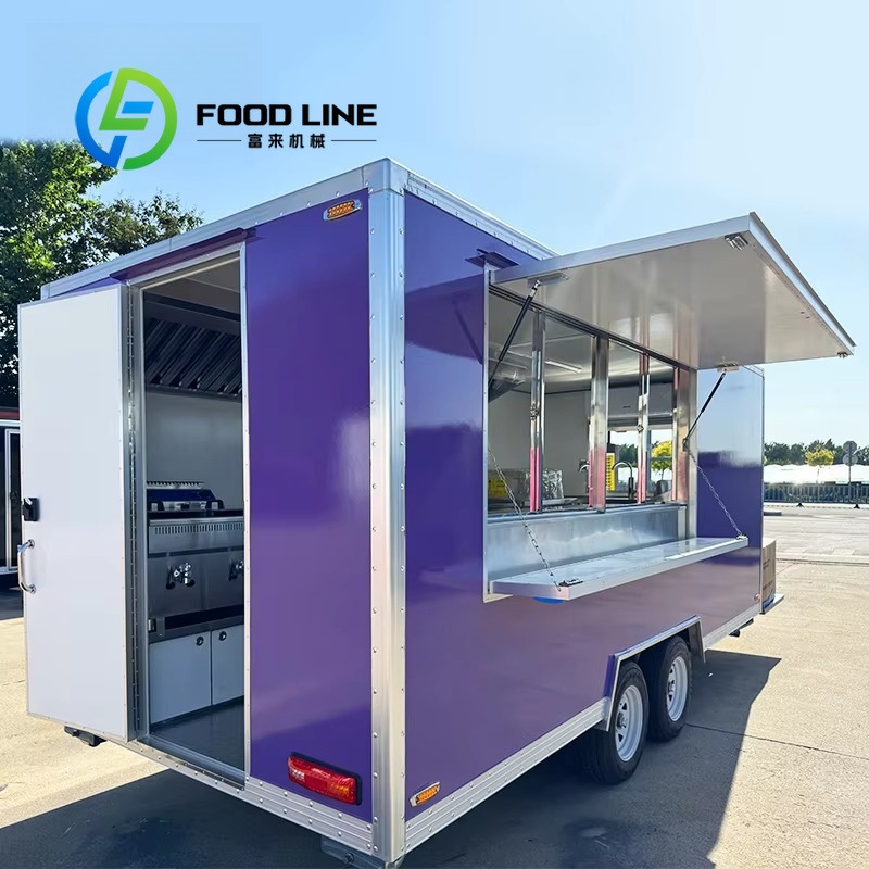 移動式食品販売トレーラー、複数の収納エリアと整理された作業ス - Food Storage Zone のレビューと価格