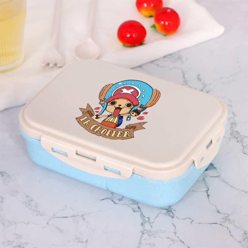 ワンピース少年少女弁当弁当箱ポータブル食品ボックス電子レンジ - Food Storage Containers のレビューと価格