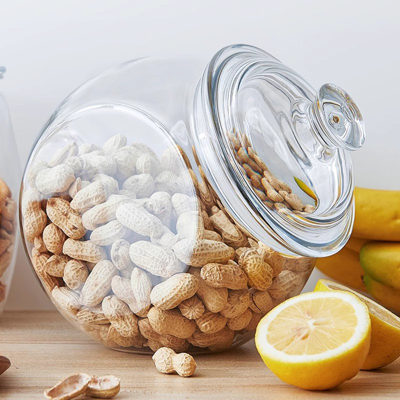 透明アクリル製気密ジャー斜め大型保存瓶コーヒー豆キャンディ食 - Food Storage Acrylic Containers のレビューと価格