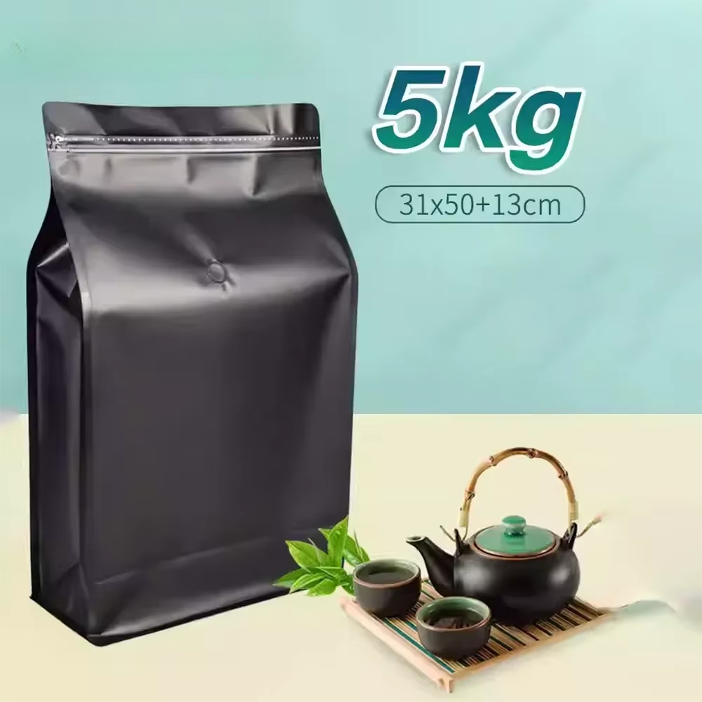 10 個 5 キロジップロックコーヒー豆粉末ペットフードアル - Food Storage Zip Lock Bags のレビューと価格