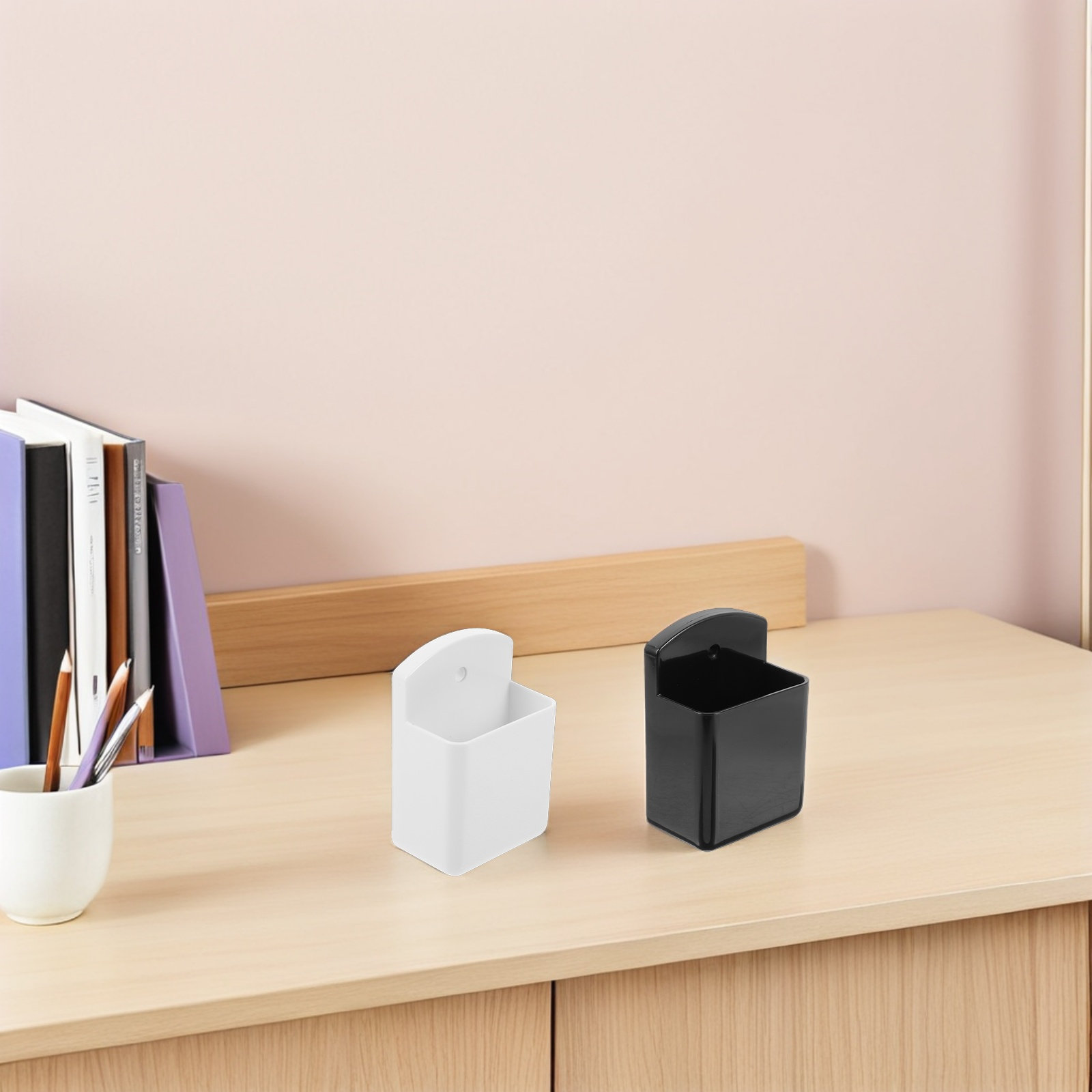 2個セット リモコンホルダー 粘着式 壁掛け収納オーガナイザ - Food Storage Organizer のレビューと価格