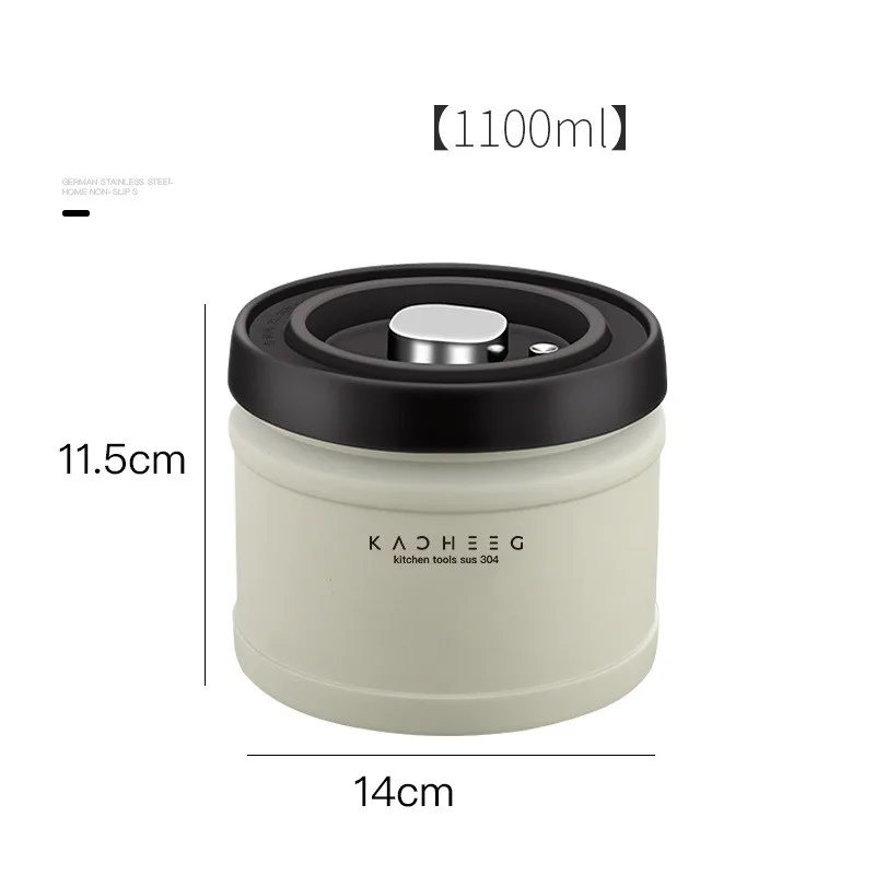 ステンレス製コーヒー容器 密閉真空保存容器 コーヒー豆 食品 - Food Storage Acrylic Containers のレビューと価格