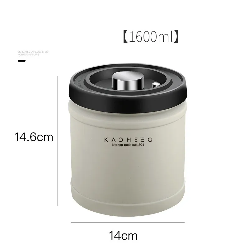 ステンレス製コーヒー容器 密閉真空保存容器 コーヒー豆 食品 - Food Storage Acrylic Containers のレビューと価格