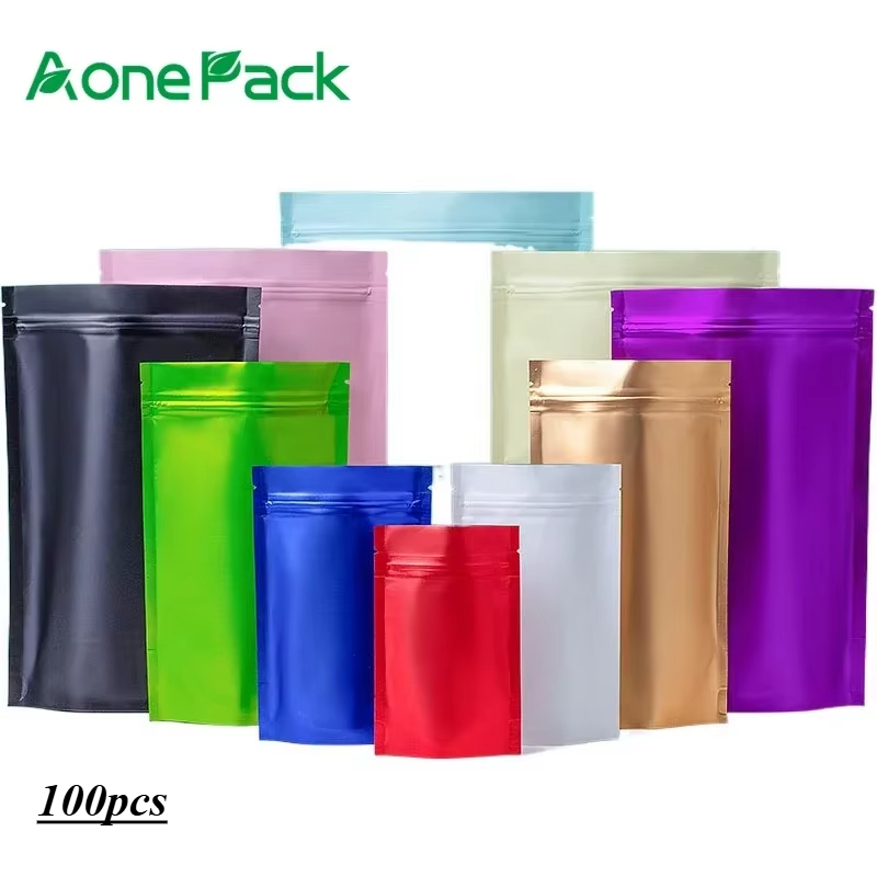100 個カスタムマット仕上げ種子包装袋プラスチックジップロ - Food Storage Ziploc Bags のレビューと価格