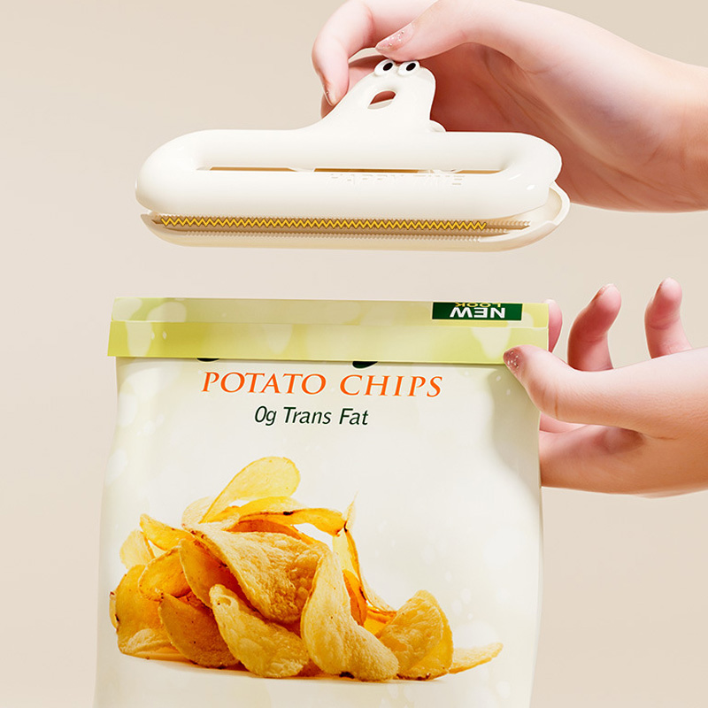 1/4サイズの漫画風シーリングクリップ、防湿スナック固定クリ - Food Storage Zip Lock Bags のレビューと価格
