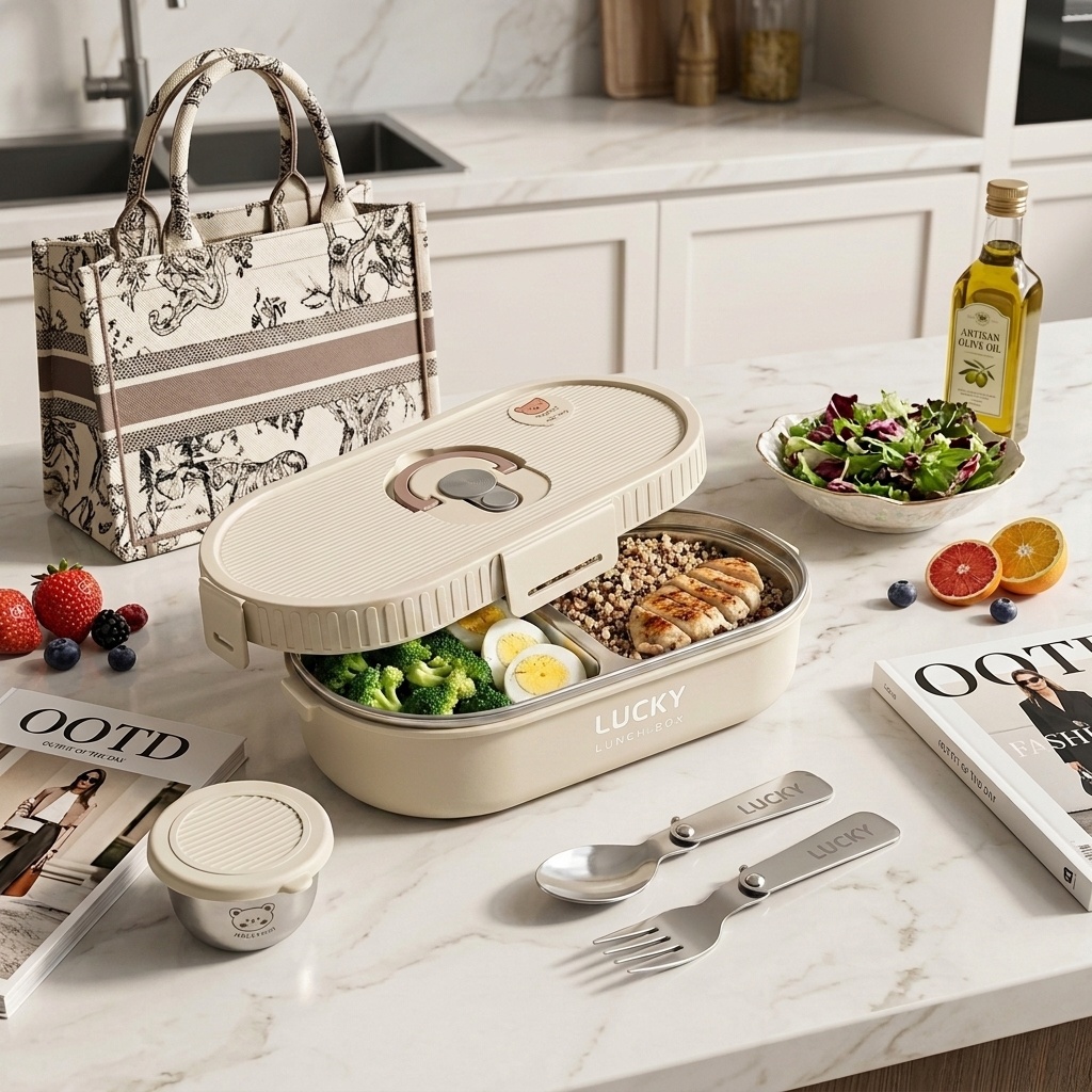 電子レンジ対応 304ステンレス製弁当箱セット 漏れ防止 ポ - Food Storage Containers B&M のレビューと価格