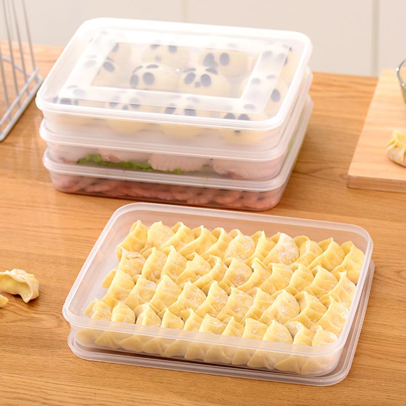 新製品・キッチン収納ボックス 冷蔵庫オーガナイザー 透明食品 - Food Storage Square Containers のレビューと価格