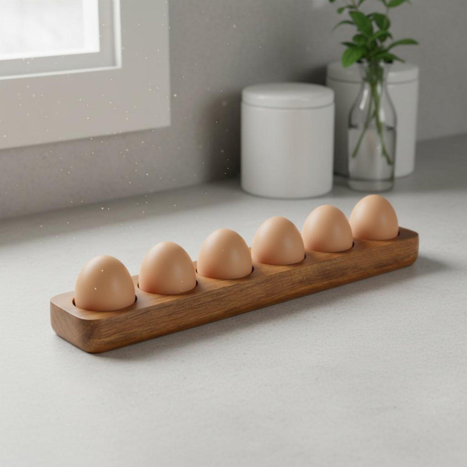 木製エッグクレードル 耐久性のある厚みのある構造でパントリー - Food Storage Building のレビューと価格