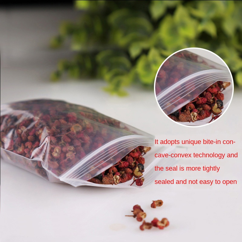ジップロックバッグ透明厚いプラスチックシールバッグプラスチッ - Food Storage Ziploc Bags のレビューと価格