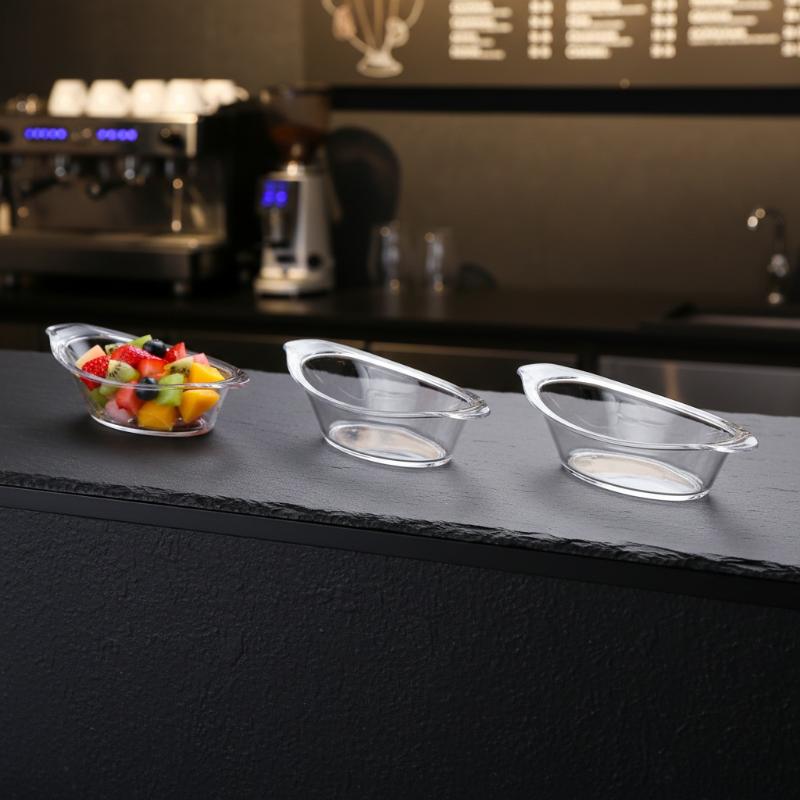 バナナスプリットボウル アクリル製サービングプレート 食品保 - Food Storage Acrylic Containers のレビューと価格