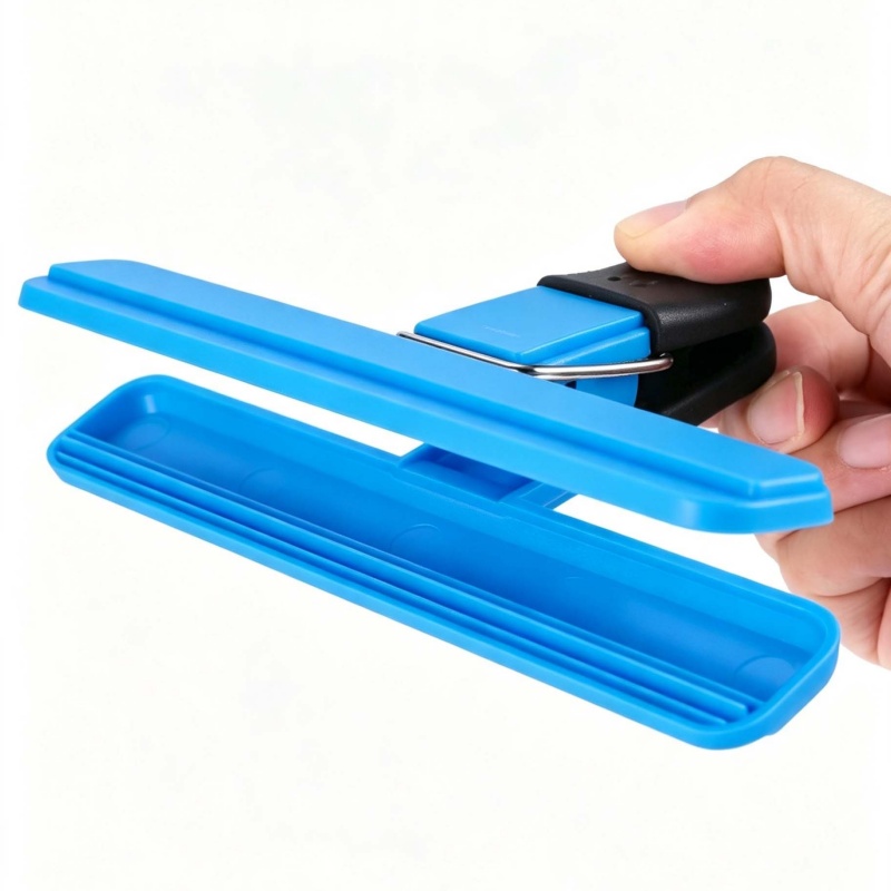 4個入り携帯用プラスチック製袋シーリングクリップ、食品スナッ - Food Storage Zip Lock Bags のレビューと価格