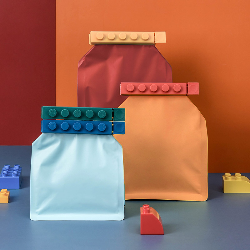 食品保存袋クリップ,アクセサリー,工芸品用プレートクリップ付 - Food Storage Building のレビューと価格