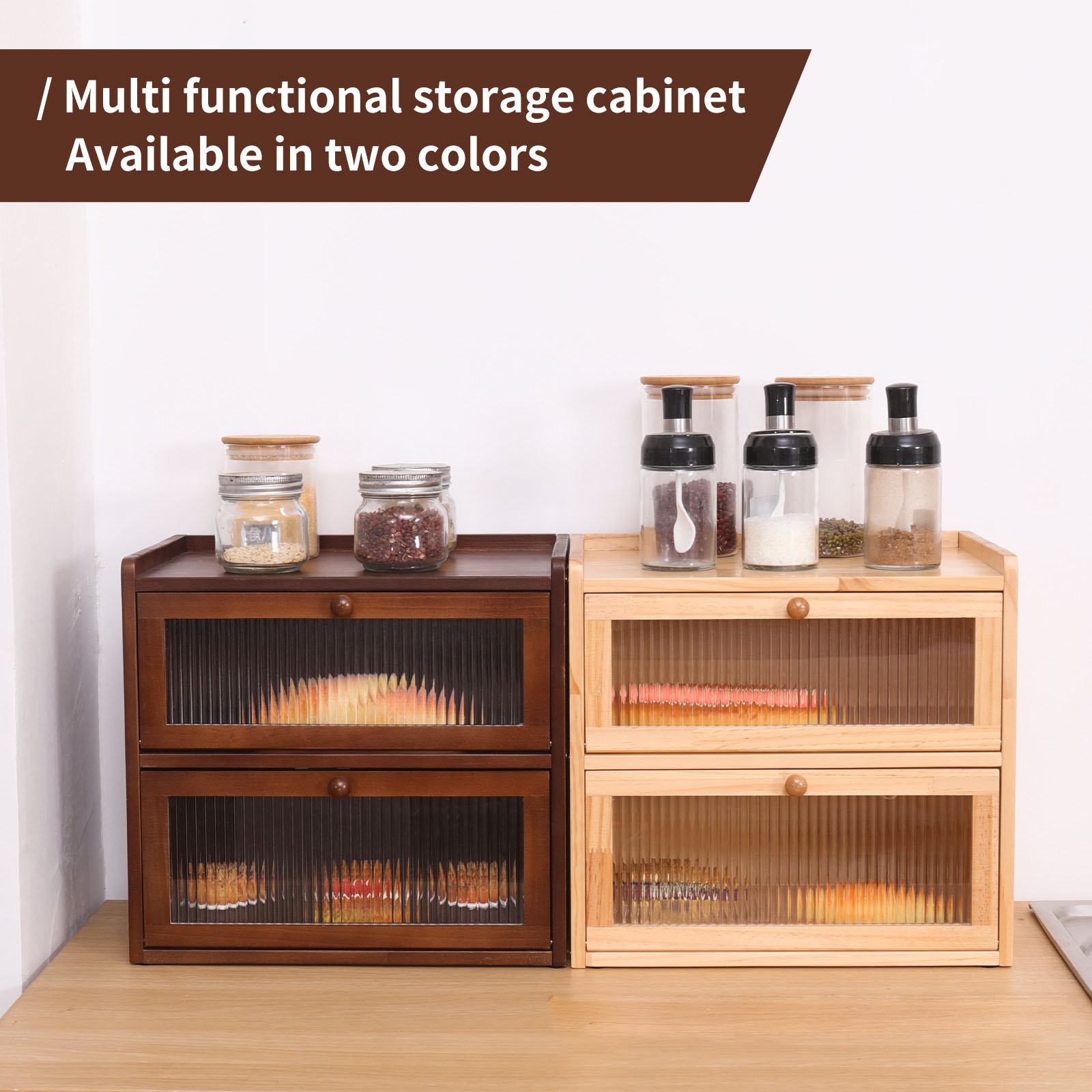 パン箱 自家製パン収納ボックス キッチンカウンター用 二層式 - Food Storage Acrylic Containers のレビューと価格