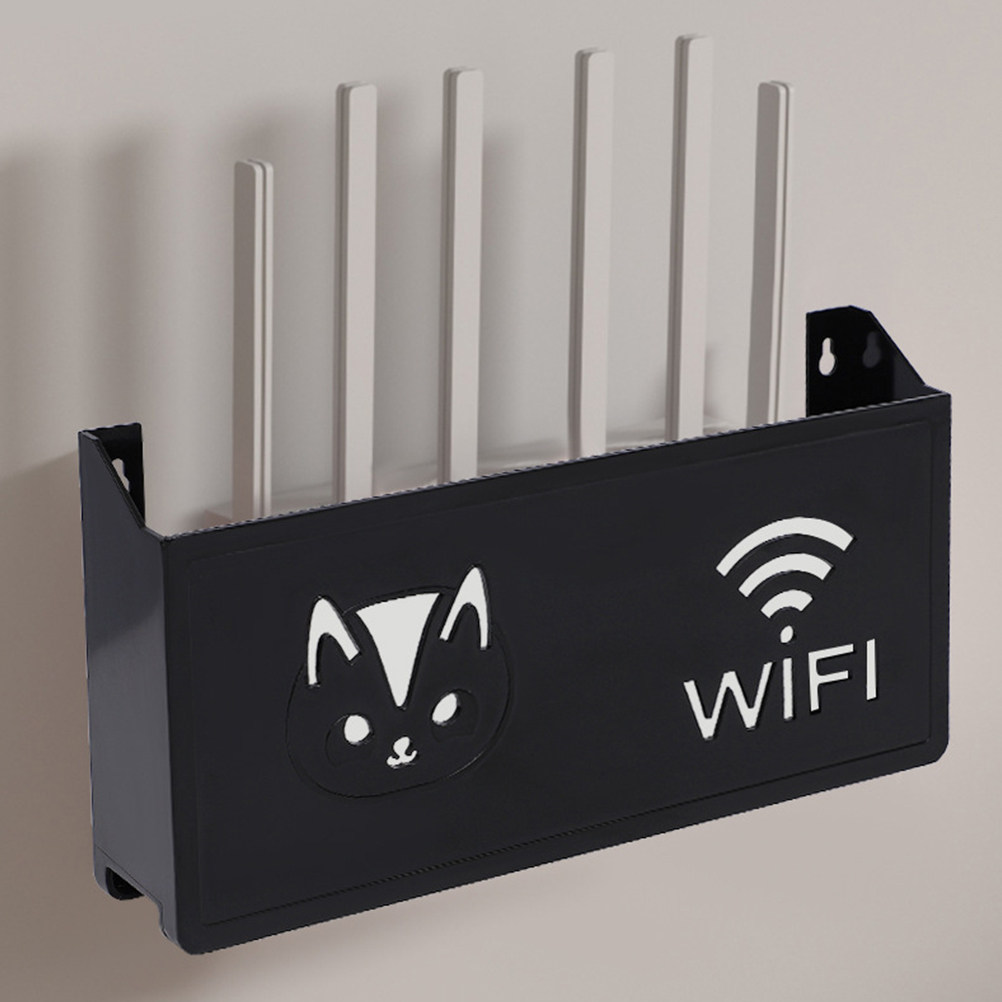 ルーターハイダーボックス 壁掛け式WiFiオーガナイザー 省 - Food Storage Organizer のレビューと価格