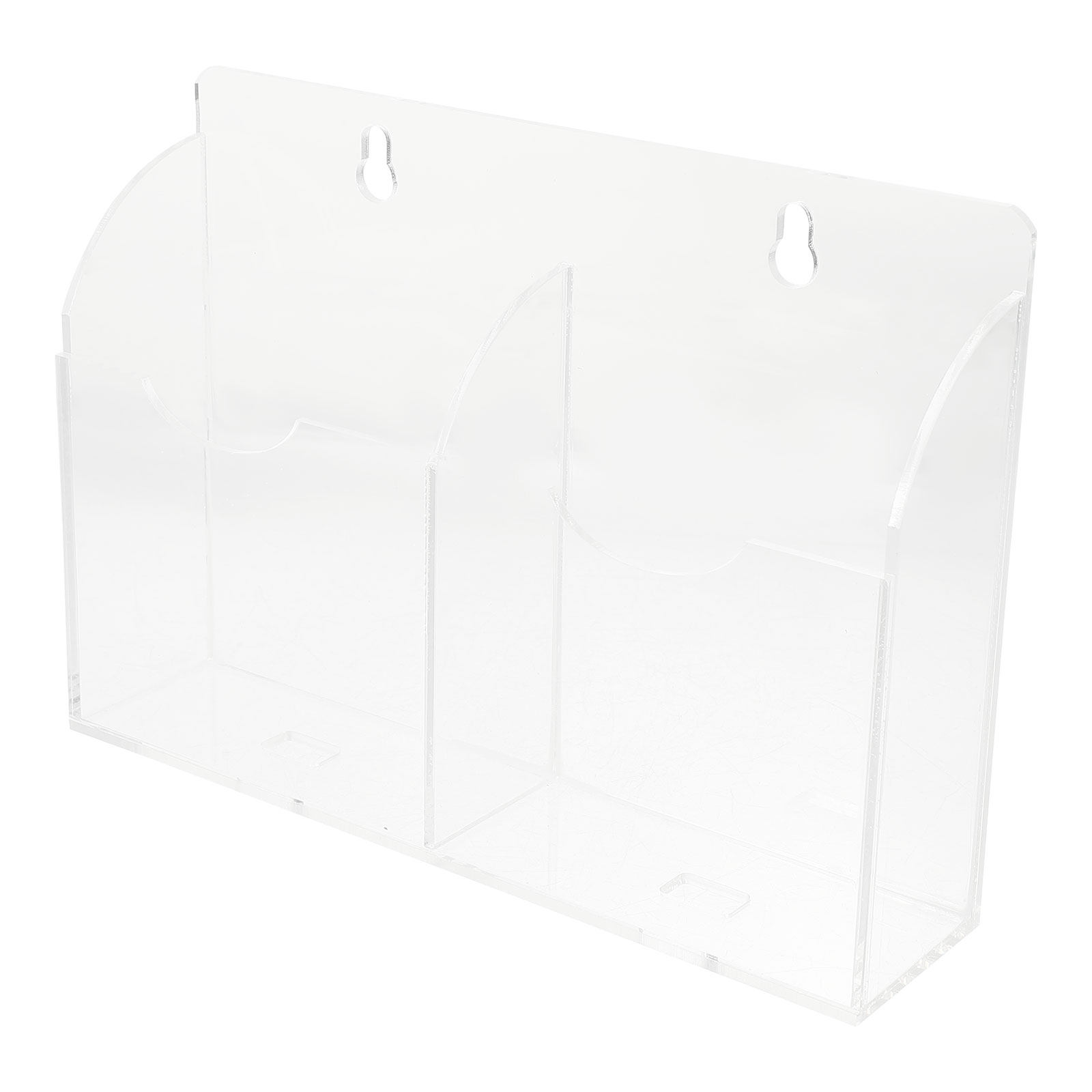 壁掛けリモコンホルダー アクリル製 穴あけ不要 スマホ壁掛け - Food Storage Acrylic Containers のレビューと価格