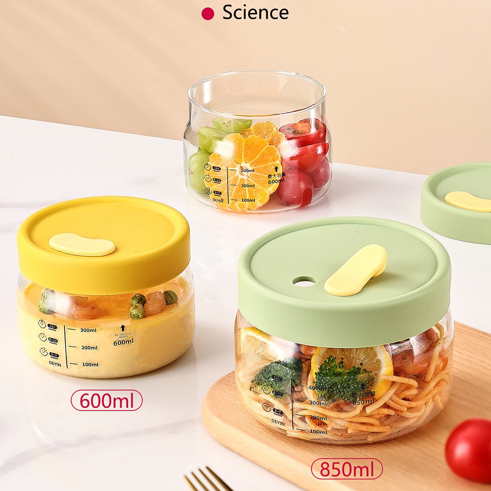 ガラス食品保存容器気密漏れ防止フードボウル弁当弁当箱電子レン - Food Storage Containers Glass のレビューと価格