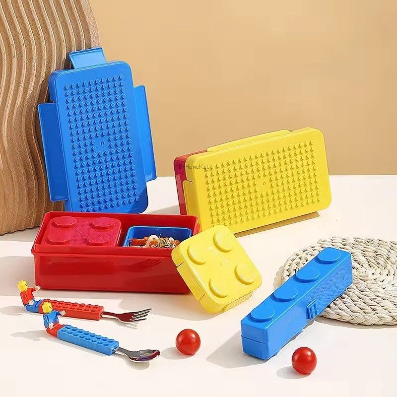 DIY ビルディングブロック弁当箱モジュラービルディングブロ - Food Storage Building のレビューと価格