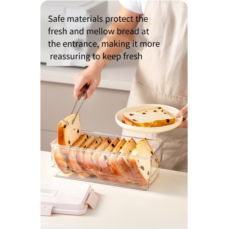 【A93Z!】大容量プラスチック製パン保存箱-食品グレードの - Food Storage Large Plastic Containers のレビューと価格