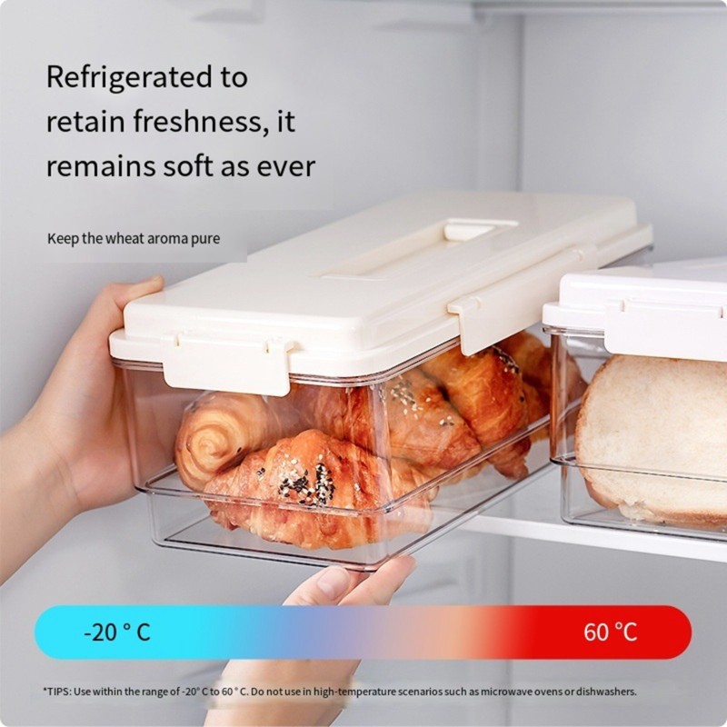 【A93Z!】大容量プラスチック製パン保存箱-食品グレードの - Food Storage Large Plastic Containers のレビューと価格