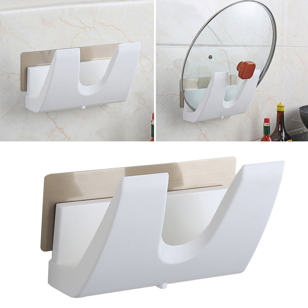 鍋蓋ラック ABS製 小型 壁掛け式 鍋蓋オーガナイザー キ - Food Storage Organizer のレビューと価格