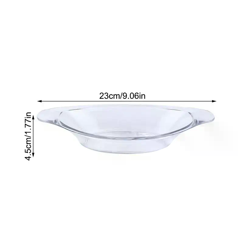 バナナスプリットボウル アクリル製サービングプレート 食品保 - Food Storage Acrylic Containers のレビューと価格